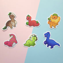 Load image into Gallery viewer, Fantastical Dinosaurs Stickers (30 Days of Dinosaur Stickers)