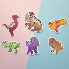 Load image into Gallery viewer, Fantastical Dinosaurs Stickers (30 Days of Dinosaur Stickers)