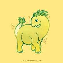 Load image into Gallery viewer, Fantastical Dinosaurs Stickers (30 Days of Dinosaur Stickers)