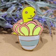 Load image into Gallery viewer, Brontosaurus Botanical Dinosaur Pin
