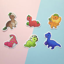 Load image into Gallery viewer, Fantastical Dinosaurs Stickers (30 Days of Dinosaur Stickers)
